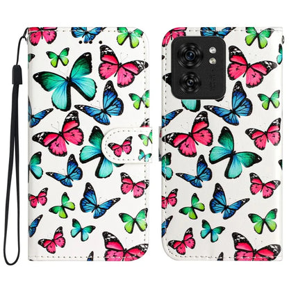 For Motorola Edge 40 5G Case Pattern Printing Folio Stand Phone Cover with Magnetic Clasp