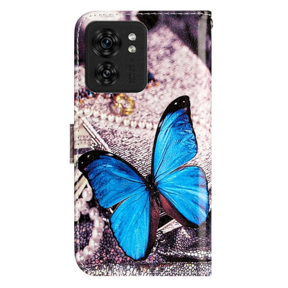 For Motorola Edge 40 5G Case Pattern Printing Folio Stand Phone Cover with Magnetic Clasp