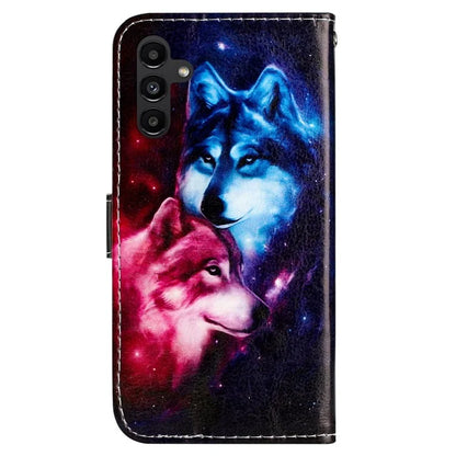 For Samsung Galaxy A05s 4G Case Leather Pattern Printing Folio Phone Stand Cover
