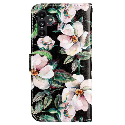 For Samsung Galaxy A05s 4G Case Leather Pattern Printing Folio Phone Stand Cover