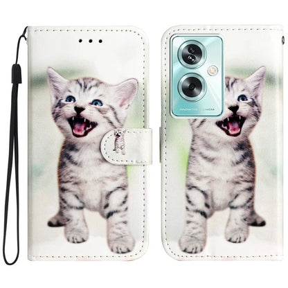 For Oppo A79 5G / A2 5G Case Pattern Printing Stand Magnetic Clasp Phone Cover