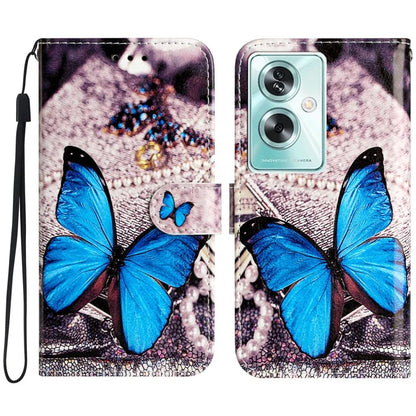 For Oppo A79 5G / A2 5G Case Pattern Printing Stand Magnetic Clasp Phone Cover