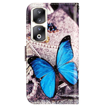 For Honor 90 Pro Case Pattern Printing Phone Cover with Stand Wallet