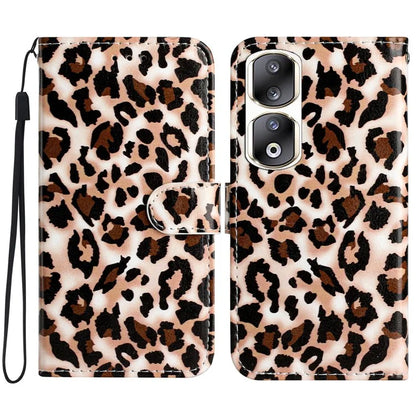 For Honor 90 Pro Case Pattern Printing Phone Cover with Stand Wallet