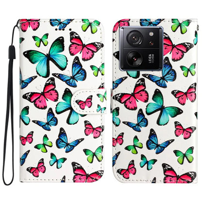 For Xiaomi 13T / 13T Pro / Redmi K60 Ultra Case Pattern Printing Leather Wallet Phone Cover