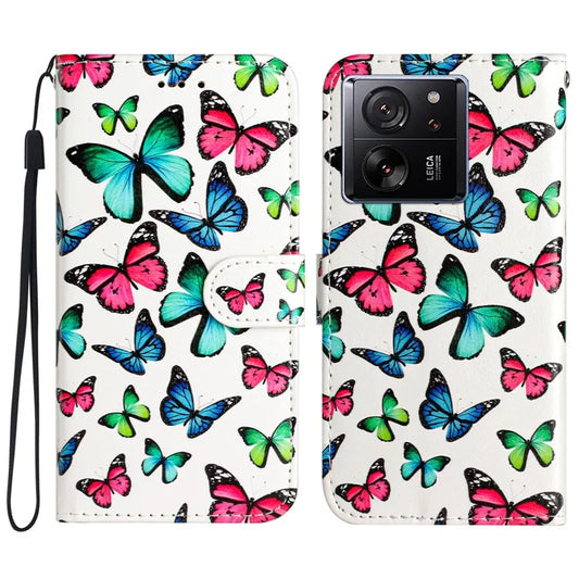 For Xiaomi 13T / 13T Pro / Redmi K60 Ultra Case Pattern Printing Leather Wallet Phone Cover
