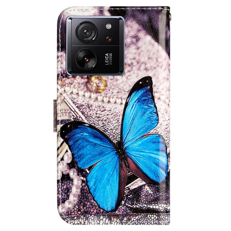 For Xiaomi 13T / 13T Pro / Redmi K60 Ultra Case Pattern Printing Leather Wallet Phone Cover