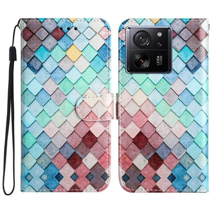 For Xiaomi 13T / 13T Pro / Redmi K60 Ultra Case Pattern Printing Leather Wallet Phone Cover