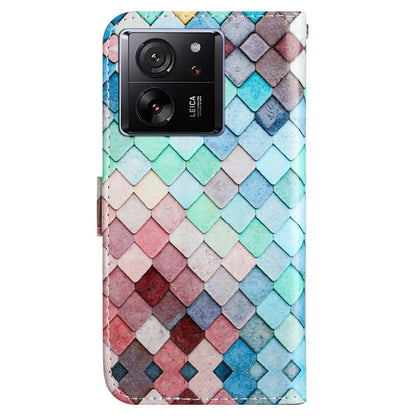 For Xiaomi 13T / 13T Pro / Redmi K60 Ultra Case Pattern Printing Leather Wallet Phone Cover
