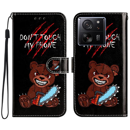 For Xiaomi 13T / 13T Pro / Redmi K60 Ultra Case Pattern Printing Leather Wallet Phone Cover