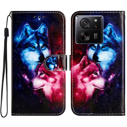 For Xiaomi 13T / 13T Pro / Redmi K60 Ultra Case Pattern Printing Leather Wallet Phone Cover