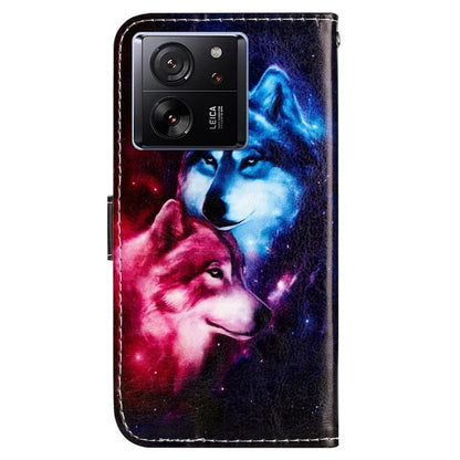 For Xiaomi 13T / 13T Pro / Redmi K60 Ultra Case Pattern Printing Leather Wallet Phone Cover