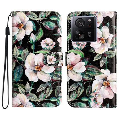 For Xiaomi 13T / 13T Pro / Redmi K60 Ultra Case Pattern Printing Leather Wallet Phone Cover