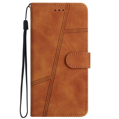 For Samsung Galaxy A05s 4G Case Wallet Stand Line Decor Leather Phone Cover