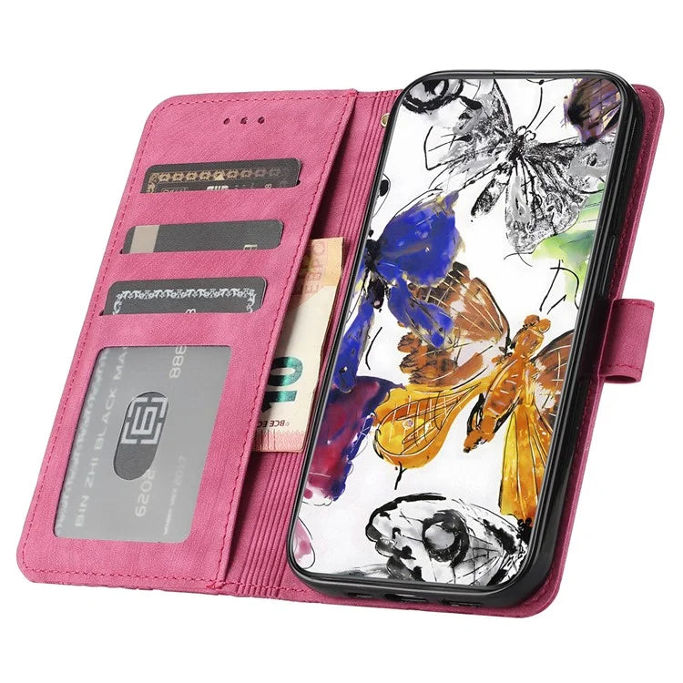 For Xiaomi 13T / 13T Pro / Redmi K60 Ultra Case PU Leather Butterfly Imprinted Phone Cover