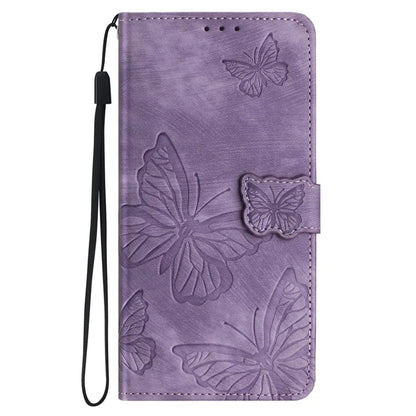 For Samsung Galaxy A05s 4G Protective Phone Case Imprinted Butterfly Stand Cover