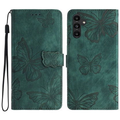 For Samsung Galaxy A05s 4G Protective Phone Case Imprinted Butterfly Stand Cover