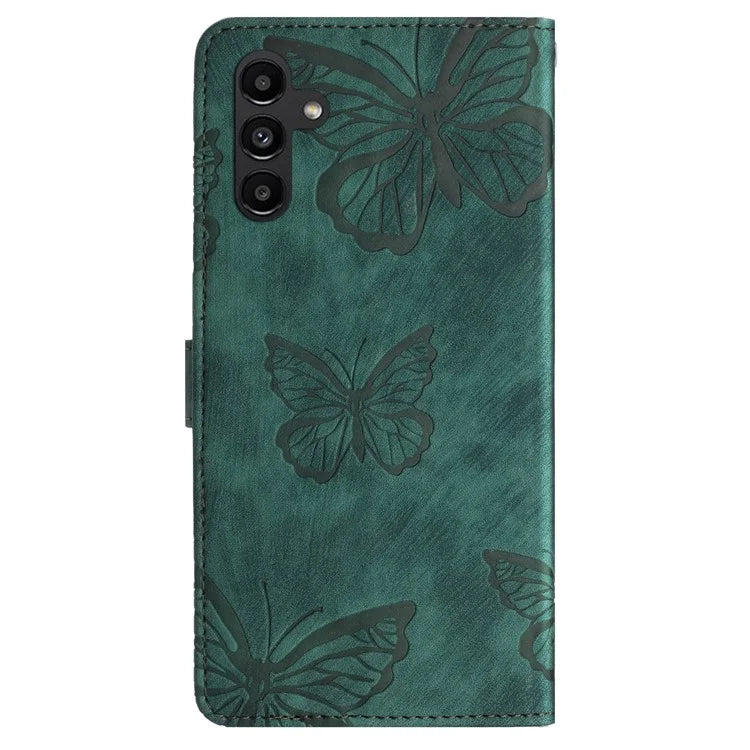 For Samsung Galaxy A05s 4G Protective Phone Case Imprinted Butterfly Stand Cover