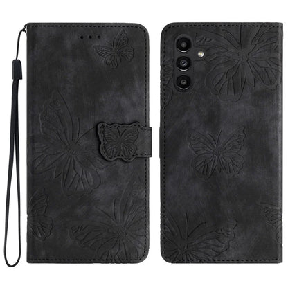 For Samsung Galaxy A05s 4G Protective Phone Case Imprinted Butterfly Stand Cover