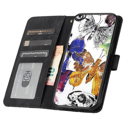For Samsung Galaxy A05s 4G Protective Phone Case Imprinted Butterfly Stand Cover