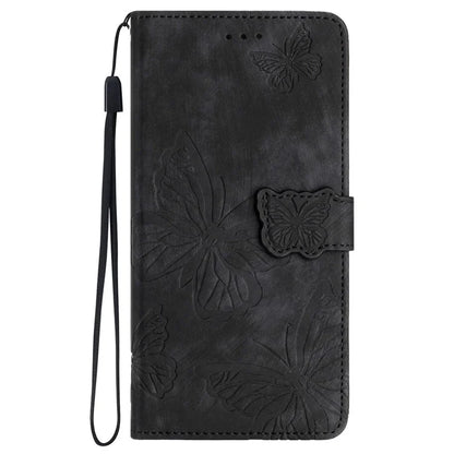 For Samsung Galaxy A05s 4G Protective Phone Case Imprinted Butterfly Stand Cover