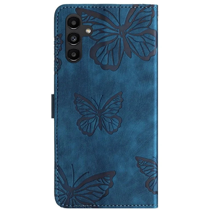 For Samsung Galaxy A05s 4G Protective Phone Case Imprinted Butterfly Stand Cover