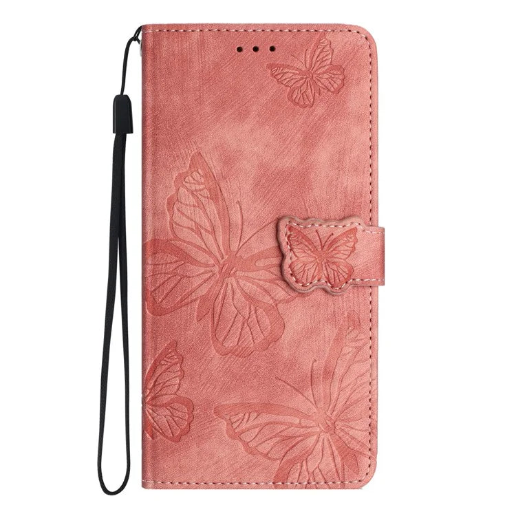 For Xiaomi Redmi 13C 4G / Poco C65 4G Case Butterfly Imprinted Skin-touch Phone Cover