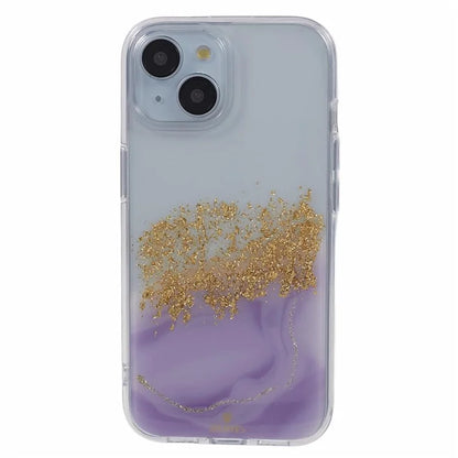 DFANS Starlight Shining Series for iPhone 15 Case Glitter Decorated PC+TPU Protective Cover