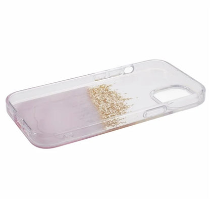 DFANS Starlight Shining Series for iPhone 15 Case Glitter Decorated PC+TPU Protective Cover