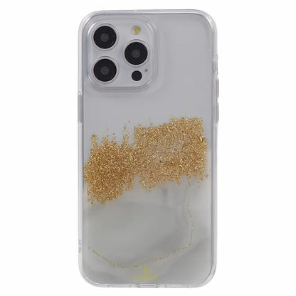DFANS Starlight Shining Series for iPhone 15 Pro Case PC+TPU Glitter Shockproof Protective Shell