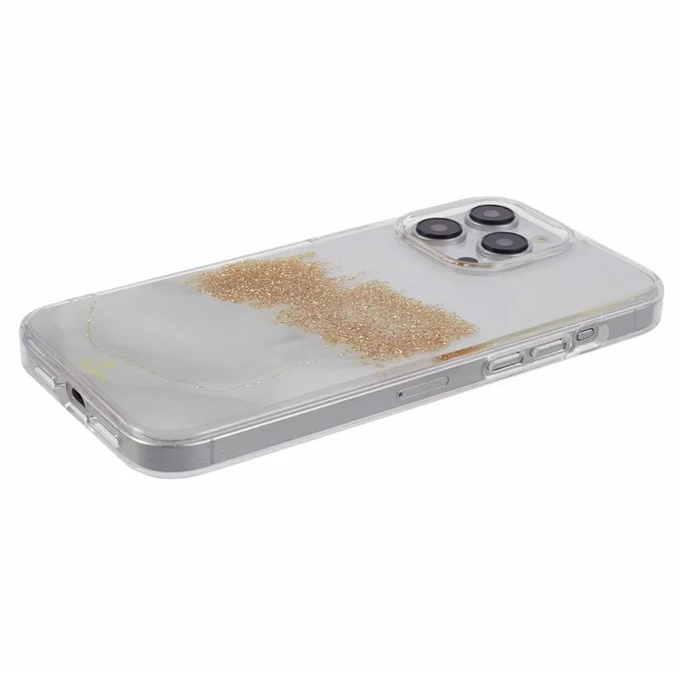 DFANS Starlight Shining Series for iPhone 15 Pro Case PC+TPU Glitter Shockproof Protective Shell