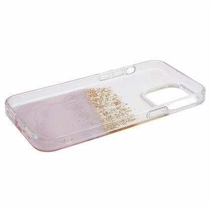 DFANS Starlight Shining Series for iPhone 15 Pro Case PC+TPU Glitter Shockproof Protective Shell