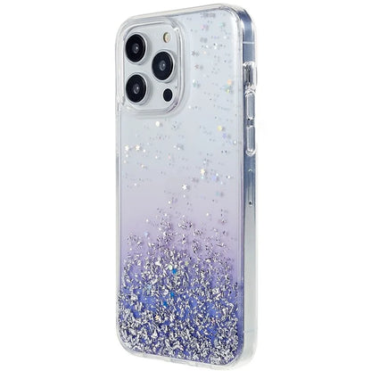 DFANS Starlight Shining Series for iPhone 15 Pro Max Case Shockproof PC+TPU Phone Back Cover