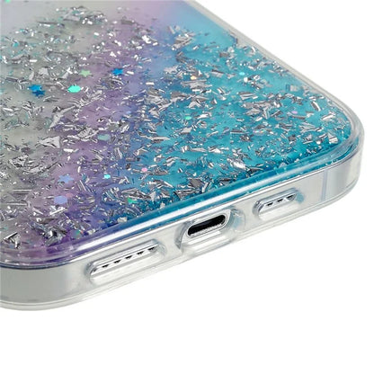 DFANS Starlight Shining Series for iPhone 15 Pro Max Case Shockproof PC+TPU Phone Back Cover