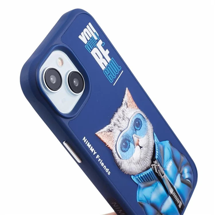 NIMMY Glasses Pet Series Gen 2 for iPhone 15 Phone Case Embroidery Protective Cover