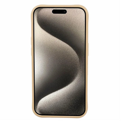 NIMMY For iPhone 15 Pro Max Phone Case Embroidered Animal Pattern Anti-slip Cover