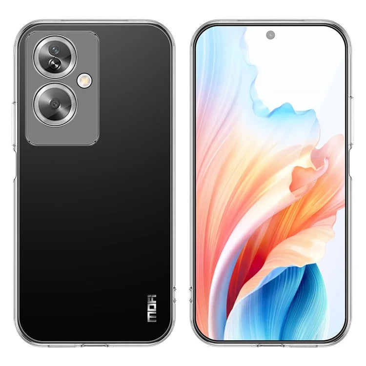 MOFI For Oppo A79 5G / A2 5G Case Crystal Clear TPU Phone Back Cover Protector