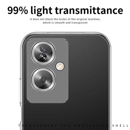 MOFI For Oppo A79 5G / A2 5G Case Crystal Clear TPU Phone Back Cover Protector