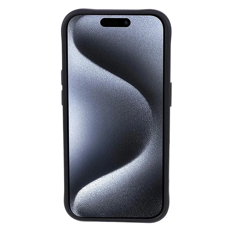 NIMMY For iPhone 15 Pro Max Embroidery Phone Case Animal Pattern Protective Cover