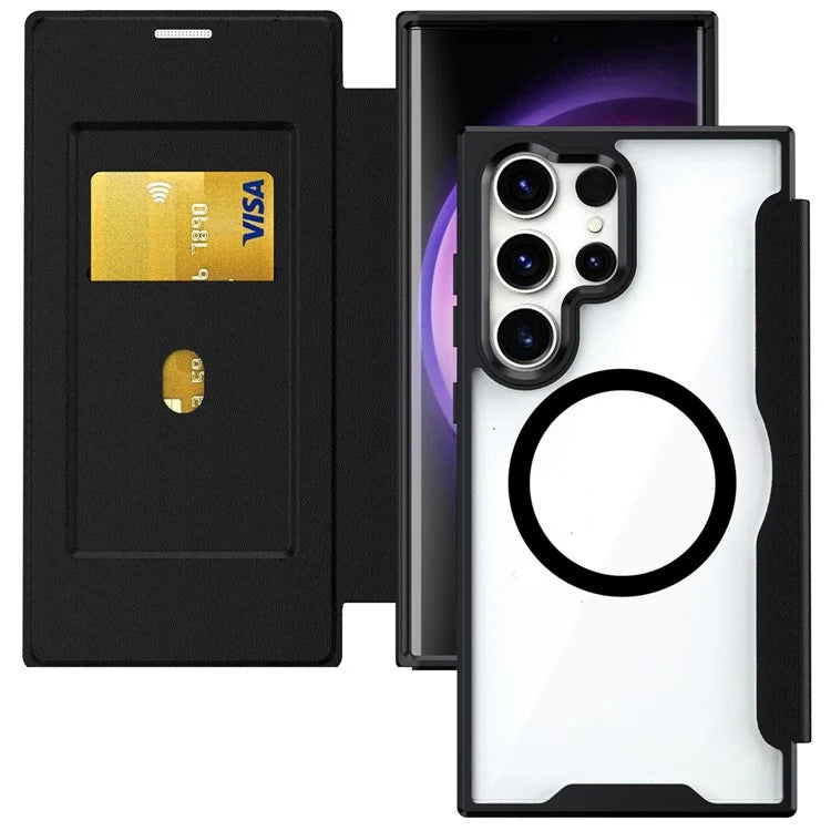 For Samsung Galaxy S23 Ultra Case Drop-proof RFID Blocking Phone Protector Compatible with MagSafe