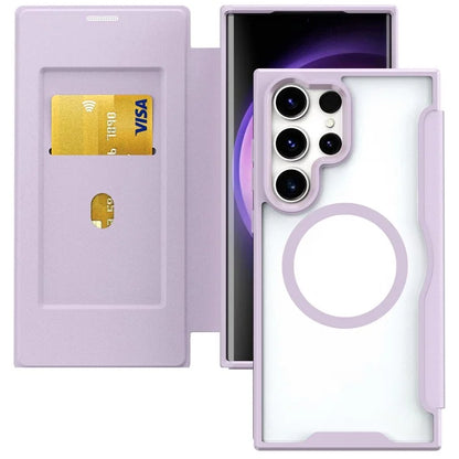For Samsung Galaxy S23 Ultra Case Drop-proof RFID Blocking Phone Protector Compatible with MagSafe