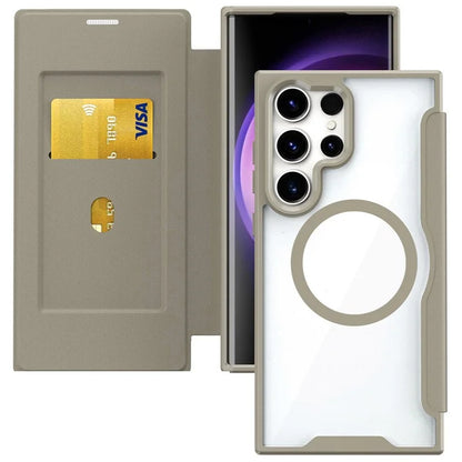 For Samsung Galaxy S23 Ultra Case Drop-proof RFID Blocking Phone Protector Compatible with MagSafe