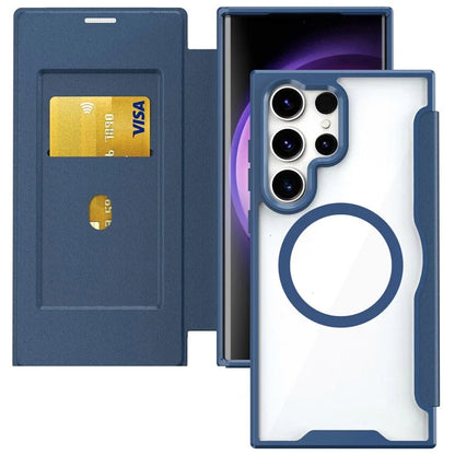 For Samsung Galaxy S23 Ultra Case Drop-proof RFID Blocking Phone Protector Compatible with MagSafe
