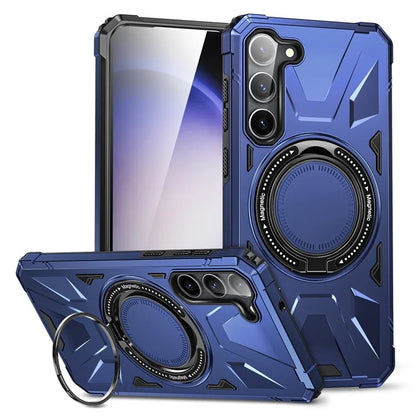 For Samsung Galaxy S23 Case TPU+PC Kickstand Magnetic Phone Cover
