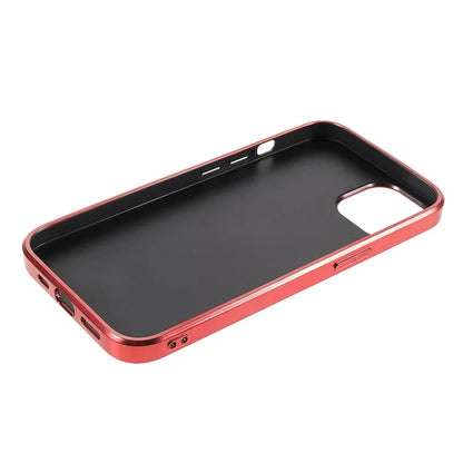 For iPhone 14 Phone Case Electroplating TPU Frame Glitter Sequins PC Back Cover