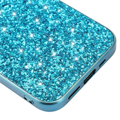 For iPhone 14 Pro Max Case Glitter Sequins Electroplating Phone Cover