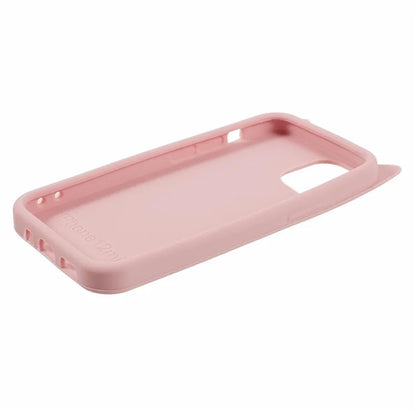 For iPhone 12 mini 5.4 inch Cell Phone Cases 3D Moustache Cat Silicone Back Cover
