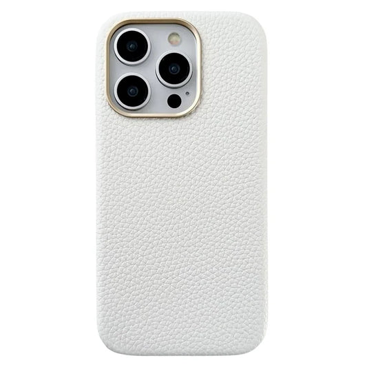 For iPhone 15 Pro Max Case Compatible with MagSafe Leather Coated TPU Phone Cover