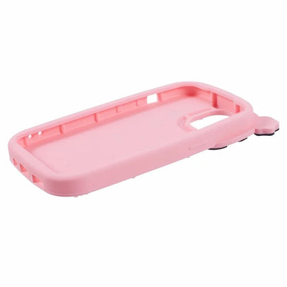 For iPhone 15 / 14 / 13 Case 3D Cartoon Dog Decor Silicone Phone Cover