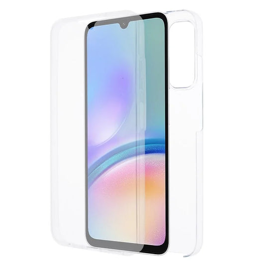 For Samsung Galaxy A05s 4G Clear Phone Case TPU + Acrylic Protective Cover with PET Screen Protector